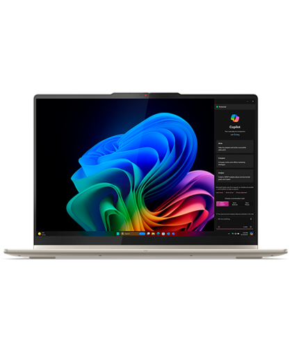 Ноутбук Lenovo Yoga 7 2-in-1 16AKP10 (AMD Ryzen ALL 7-350 / DDR5 16GB / SSD 1TB / 16,0" WUXGA TS, x360/ Seashell)