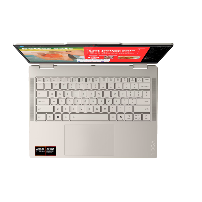Ноутбук Lenovo Yoga Slim 7 14AKP10 (AMD Ryzen AI 7-350/ 32GB/ 512GB/14" 2.8K OLED)