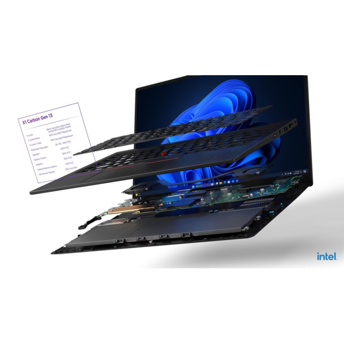 Ноутбук Lenovo ThinkPad X1 Carbon Gen 13 Aura Edition (Intel Core Ultra 7 258V/ 32GB D5/ 512GB/ 14" 2.8K OLED, 120Hz)