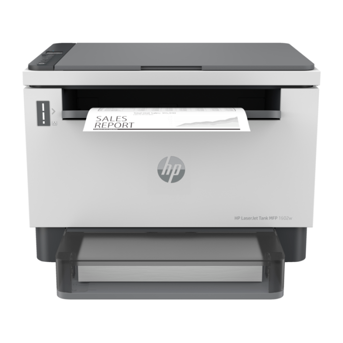 МФУ HP LaserJet Tank 1602w / A4 Mono Laser MFP (3-в-1) Printer Scanner Copier Wi-Fi