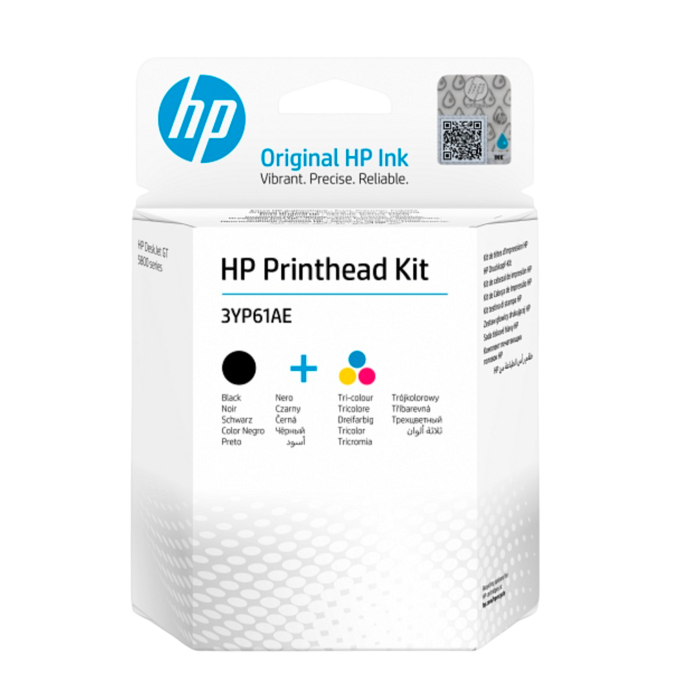Комплект печатающих головок (ч/б +цв) для серий HP InkTank