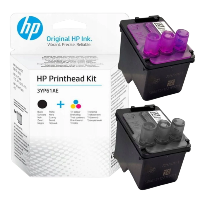 Комплект печатающих головок (ч/б +цв) для серий HP InkTank
