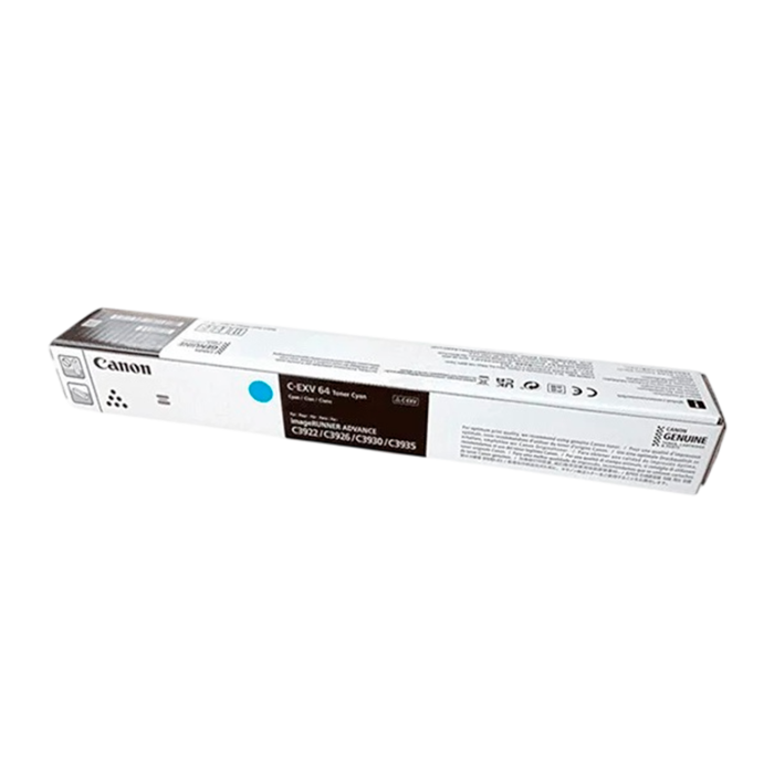 Тонер-картридж CANON C-EXV64 (Cyan) для устройств серий imageRUNNER C39xx