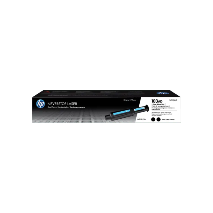 Тонер HP 103AD (W1103AD) Toner Reload Kit для устройств серий Neverstop Laser