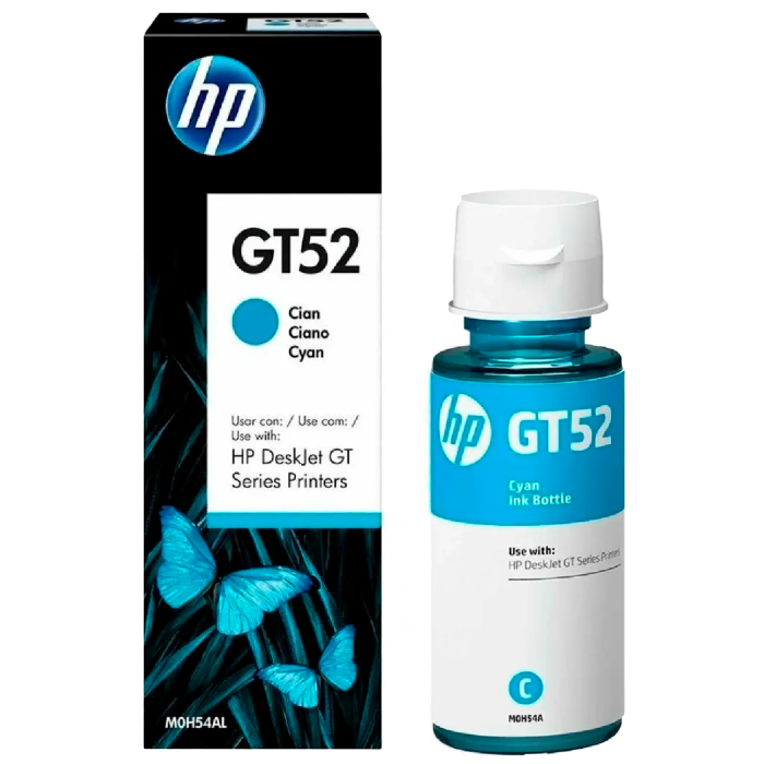 Чернила GT52 (Cyan) для струйных принтеров HP InkTank / SmartTank