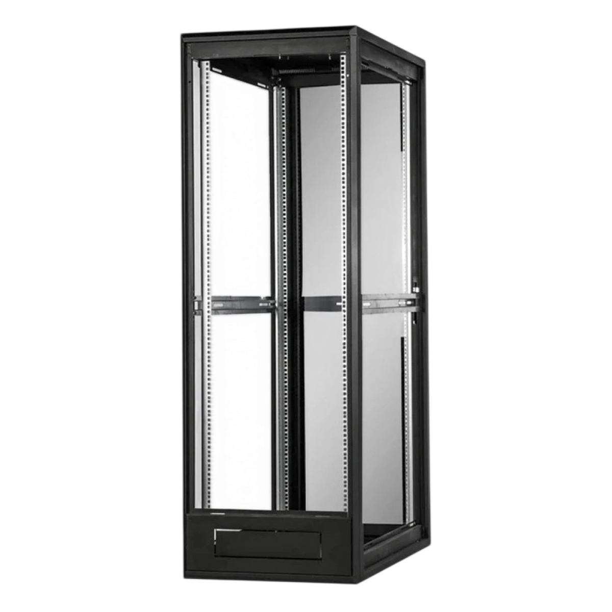 PIXIETECH -Шкаф напольный 42U 600*800*2000 Coler Fan 4 с термиостатом, Шнур Питания Schuko