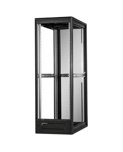 PIXIETECH -Шкаф напольный 42U 600*800*2000 Coler Fan 4 с термиостатом, Шнур Питания Schuko