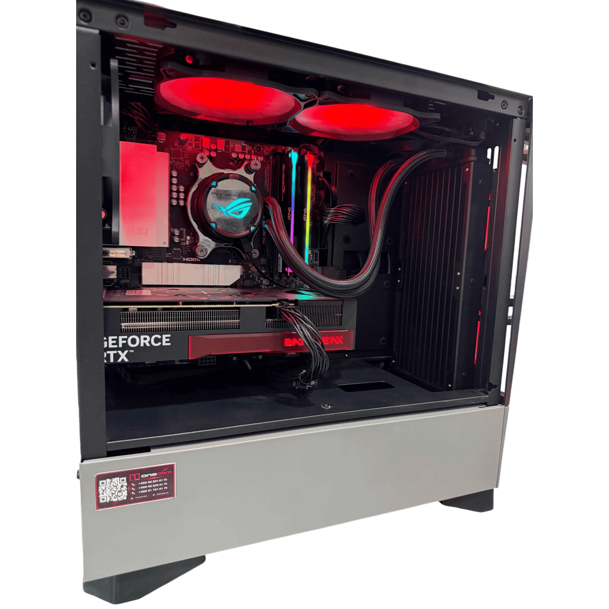 Компьютер Cougar MG140 RGB (MSI PRO B850M/ RYZEN 5 7600X/ DDR5 32GB/ SSD 512GB/ Water ASUS ROG LS 240 RGB/ Colorful RTX5060TI 16GB GDDR7/ 750W)
