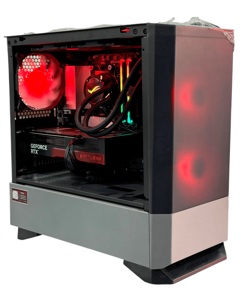 Компьютер Cougar MG140 RGB (MSI PRO B850M/ RYZEN 5 7600X/ DDR5 32GB/ SSD 512GB/ Water ASUS ROG LS 240 RGB/ Colorful RTX5060TI 16GB GDDR7/ 750W)