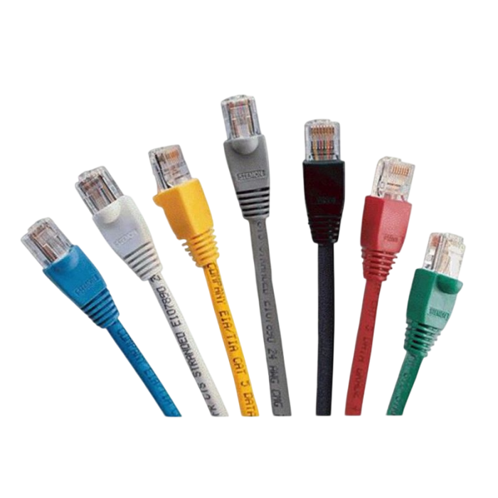 3 Патч-корд Lansan UTP Cat6 (1м) БЕЛЫЙ/ ЖЁЛТЫЙ/ КРАСНЫЙ/ СИНИЙ