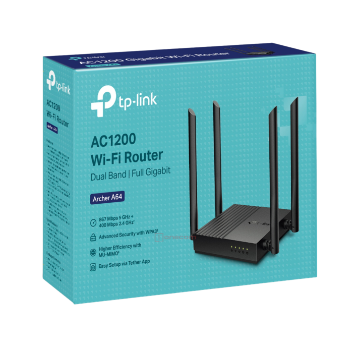 TP-Link Archer A64 / AC1200 Двухдиапазонный гигабитный роутер Wi-Fi
