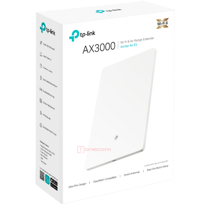 TP-Link Archer Air E5 / AX3000 Двухдиапазонный усилитель сигнала Wi-Fi 6 с поддержкой Mesh