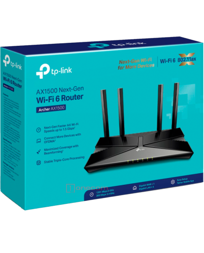TP-Link Archer AX1500 / AX1500 Беспроводной двухдиапазонный маршрутизатор Wi-Fi 6