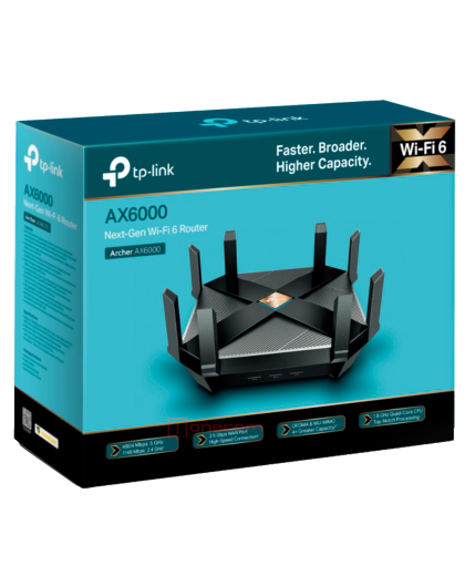 TP-Link Archer AX6000 / AX6000 Беспроводной двухдиапазонный маршрутизатор Wi-Fi 6
