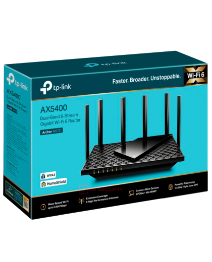 TP-Link Archer AX72 / AX5400 Беспроводной двухдиапазонный маршрутизатор Wi-Fi 6