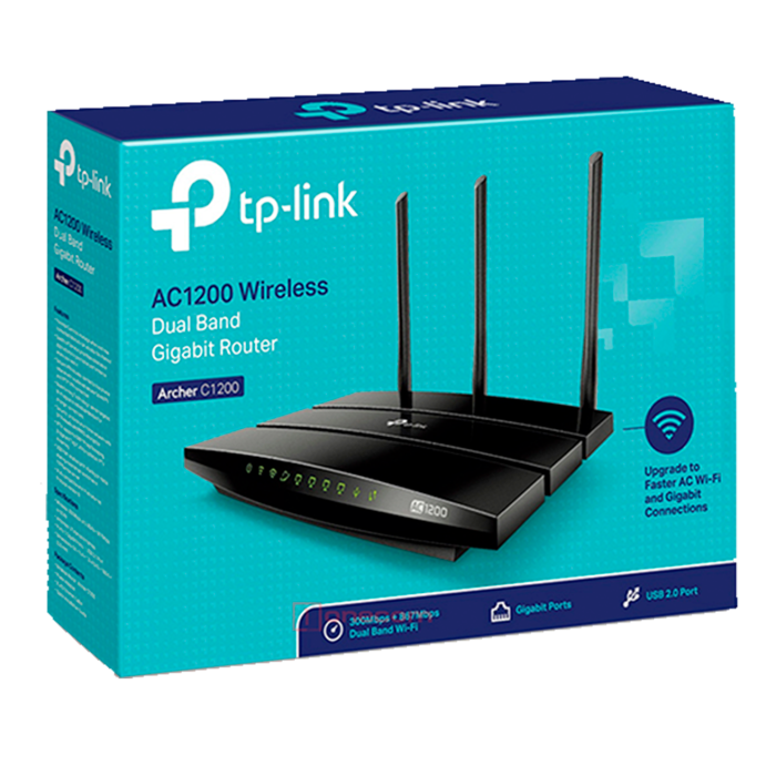 TP-Link Archer C1200 / AC1200 Беспроводной двухдиапазонный гигабитный маршрутизатор с USB-портом