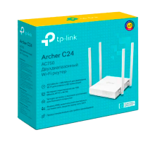 TP-Link Archer C24 / AC750 Двухдиапазонный Wi-Fi роутер