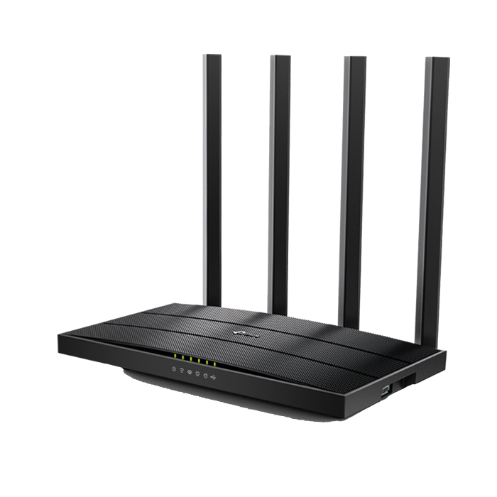 TP-Link Archer C6U / AC1200 Беспроводной двухдиапазонный гигабитный MU-MIMO маршрутизатор с USB-портом