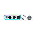 TP-Link CP250 / 3-портовый адаптер питания для прикуривателя с 2-портовым USB-зарядным устройством