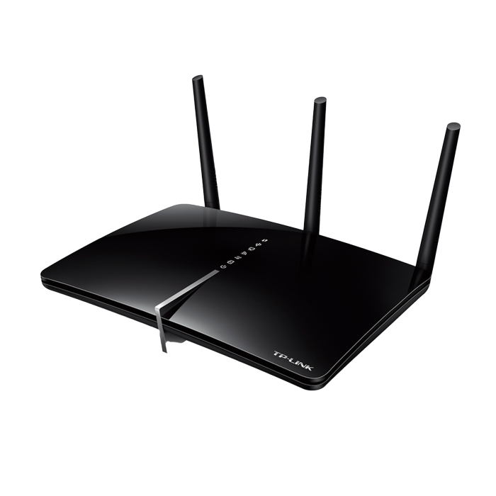 TP-Link Archer D7 / AC1750 Двухдиапазонный беспроводной гигабитный маршрутизатор со встроенным модемом ADSL2+