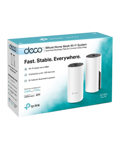 TP-Link Deco M4 (2-Pack) / AC1200 Mesh-система Wi-Fi 5