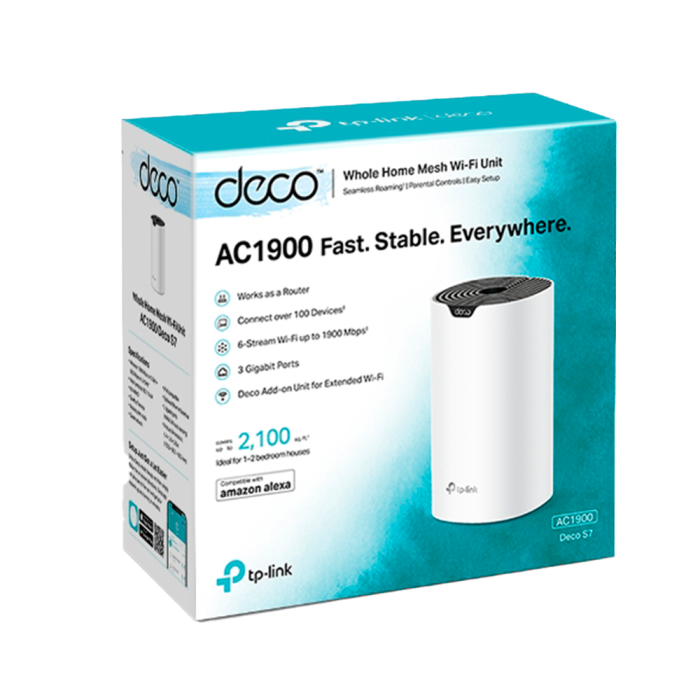 TP-Link Deco S7 (1-Pack) / AC1900 Mesh-система Wi-Fi 5