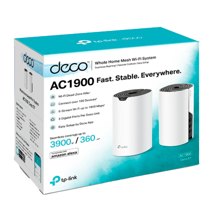 TP-Link Deco S7 (2-Pack) / AC1900 Mesh-система Wi-Fi 5