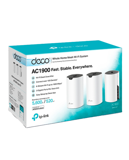 TP-Link Deco S7 (3-Pack) / AC1900 Mesh-система Wi-Fi 5