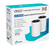 TP-Link Deco X68 (2-Pack) / AX3600 Трехдиапазонная Mesh-система Wi-Fi 6
