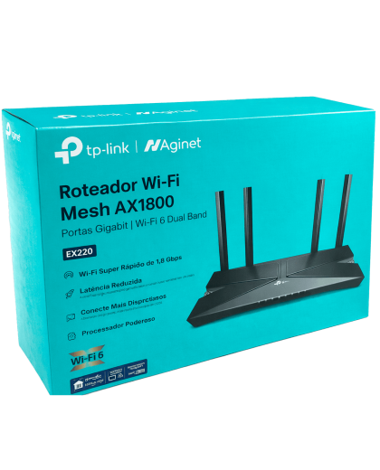TP-Link EX220 / AX1800 Двухдиапазонный Wi-Fi 6 роутер