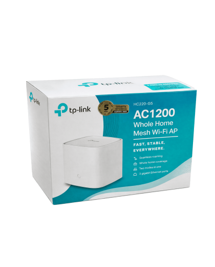 TP-Link HC220-G5 (1-Pack) / AC1200 Гигабитная Mesh-система Wi-Fi