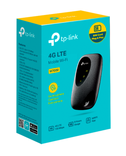 TP-Link M7000 / Беспроводной мобильный маршрутизатор 4G LTE