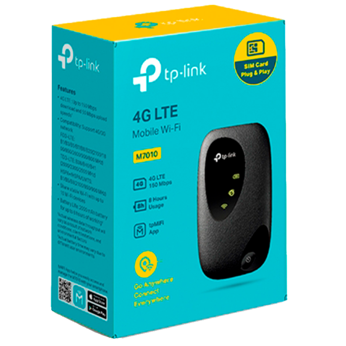 TP-Link M7010 / Беспроводной мобильный маршрутизатор 4G LTE