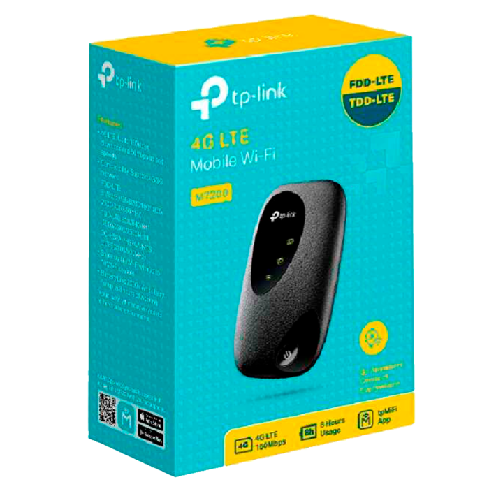 TP-Link M7200 / Беспроводной мобильный маршрутизатор 4G LTE