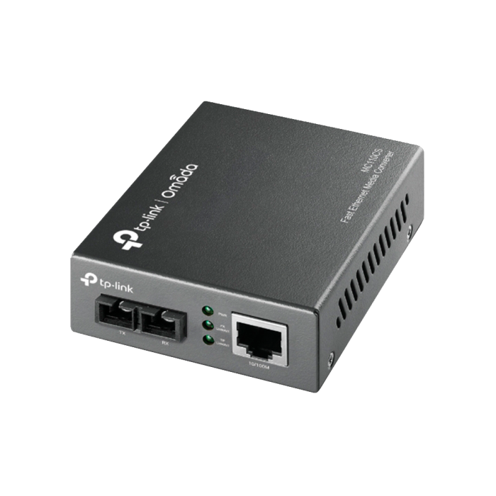 TP-Link Omada MC110CS / Однорежимный медиаконвертер 10/100 Мбит/с