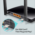 TP-Link Archer MR200 / AC750 Двухдиапазонный беспроводной маршрутизатор с 4G LTE co слотом для SIM-карты