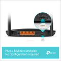 TP-Link Archer MR500 / AC1200 Двухдиапазонный беспроводной гигабитный маршрутизатор с 4G+ LTE co слотом для SIM-карты