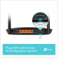 TP-Link Archer MR600 / AC1200 Двухдиапазонный беспроводной гигабитный маршрутизатор с 4G+ LTE co слотом для SIM-карты