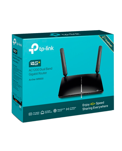 TP-Link Archer MR600 / AC1200 Двухдиапазонный беспроводной гигабитный маршрутизатор с 4G+ LTE co слотом для SIM-карты
