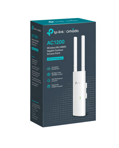 TP-Link Omada EAP113-Outdoor / 300Mbps Беспроводная точка доступа Wi-Fi для наружного использования