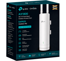 TP-Link Omada EAP625-Outdoor HD / AX1800 Гигабитная беспроводная точка доступа Wi-Fi 6 для наружного использования