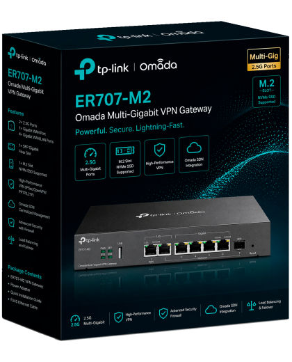 TP-Link Omada ER707-M2 / Многогигабитный VPN маршрутизатор