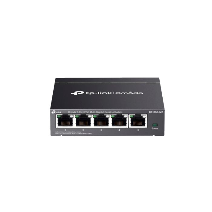 TP-Link Omada DS105G / Настольный гигабитный коммутатор с 5 портами