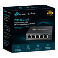 TP-Link Omada DS105G / Настольный гигабитный коммутатор с 5 портами