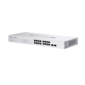 TP-Link Omada Pro S4500-16G2F / Гигабитный интеллектуальный коммутатор с 16 портами и 2 слотами SFP.
