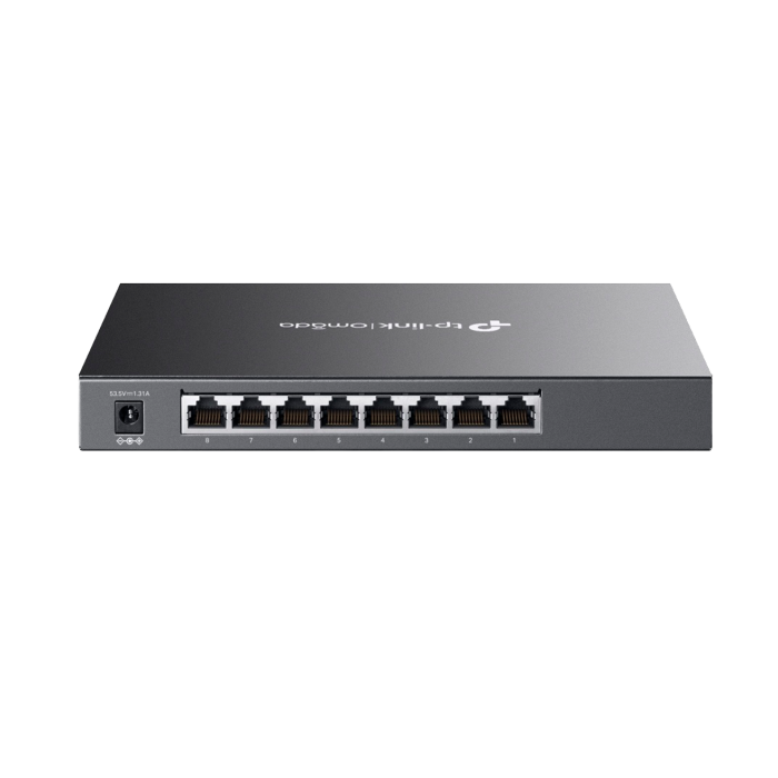 TP-Link Omada SG2008P / Интеллектуальный гигабитный коммутатор с 8 портами и поддержкой PoE+ с 4 портами.