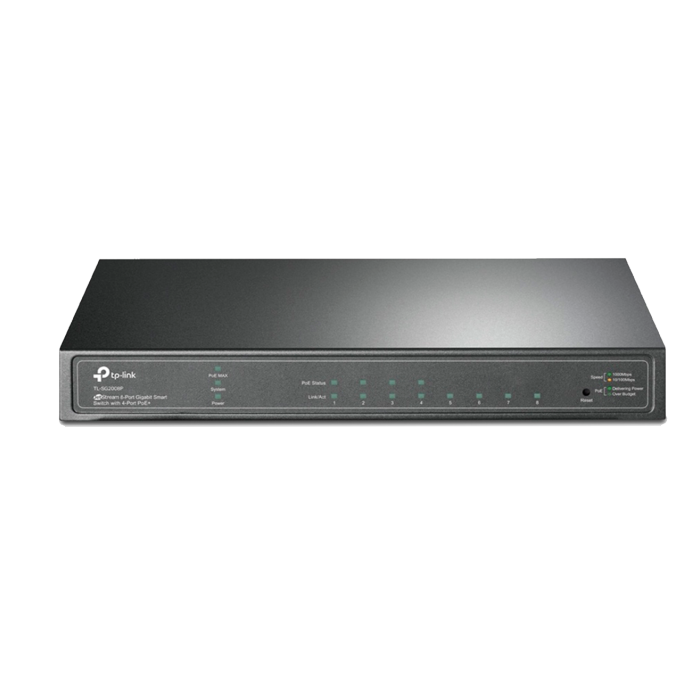 TP-Link Omada SG2008P / Интеллектуальный гигабитный коммутатор с 8 портами и поддержкой PoE+ с 4 портами.