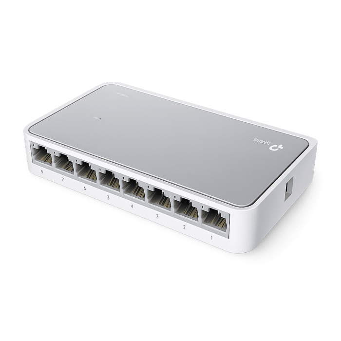TP-Link TL-SF1008D / 8-портовый настольный коммутатор