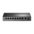 TP-Link TL-SF1009P / 9-портовый настольный коммутатор с 8-портами PoE+