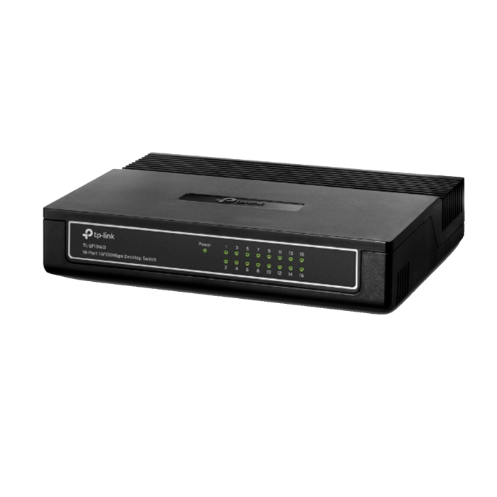 TP-Link TL-SF1016D / 16-портовый настольный коммутатор 